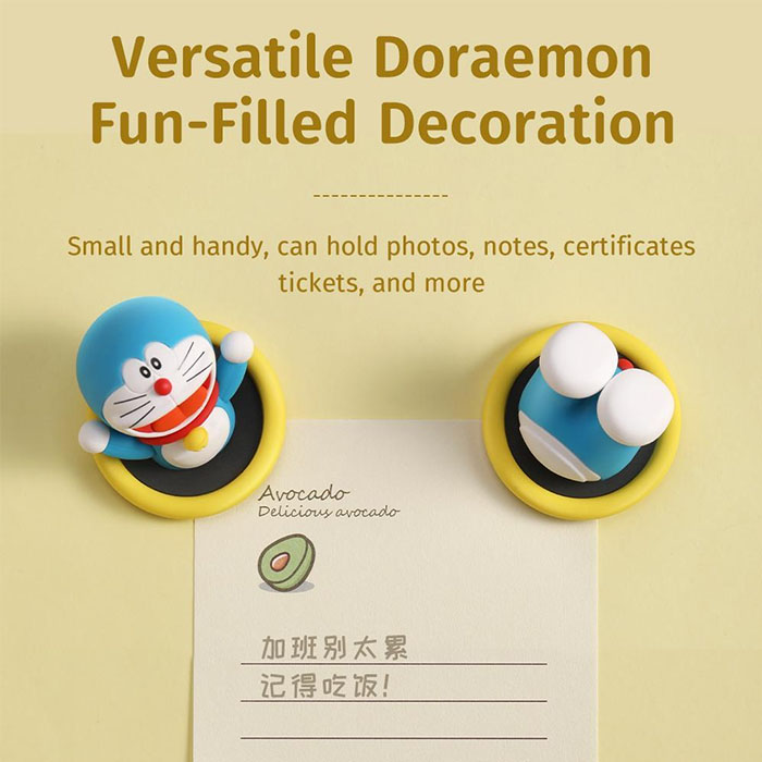 Rock - Doraemon Pass Loop Fridge Magnet - Sudden Appear 1 doraemon pass loop fridge magnet 45